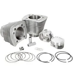 V-Twin Manufacturing Harley Sportster 883 To 1200cc 1986 - 2003 Silver Complete Big Bore Kit
