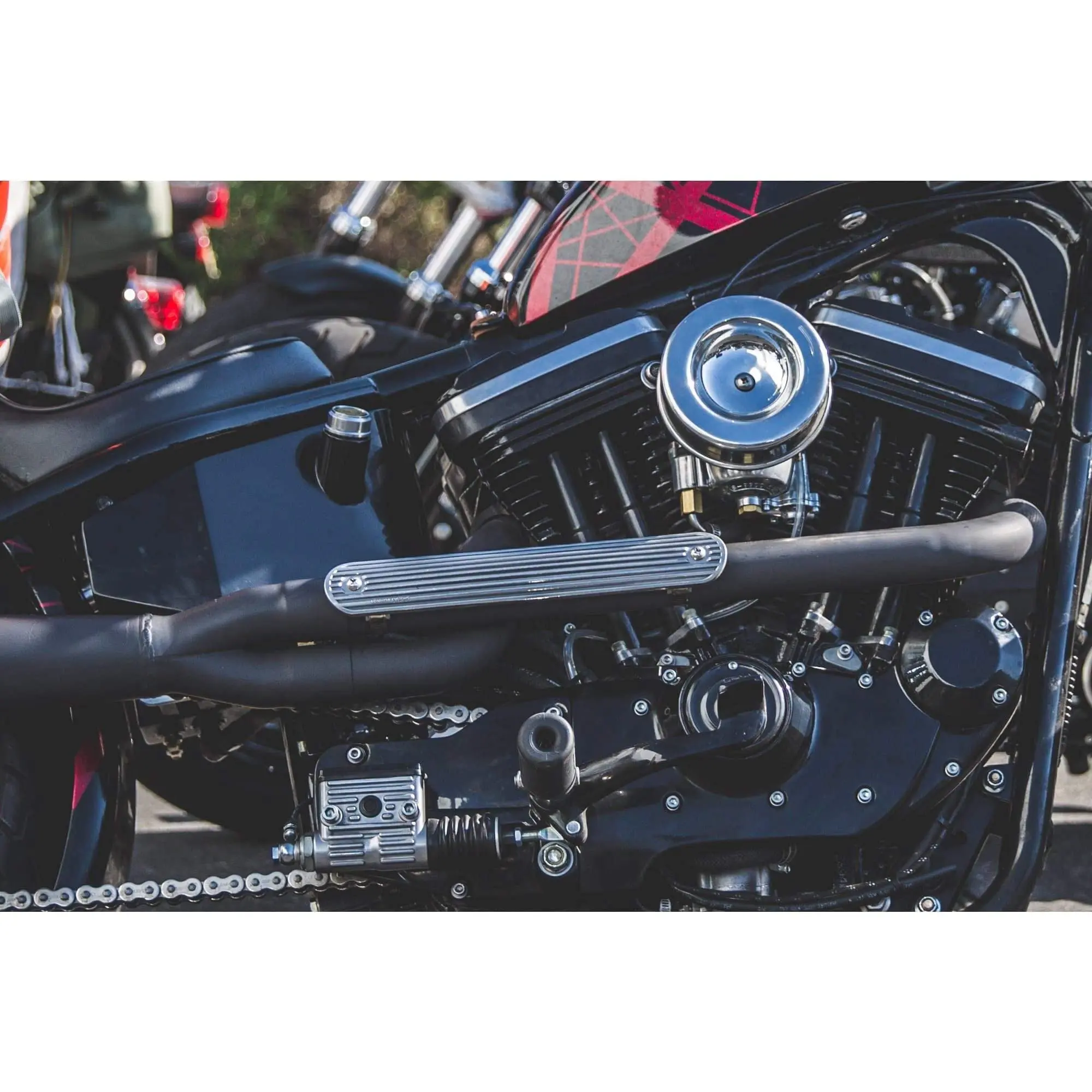 Lowbrow Customs Finned Heat Shield, 12 Inch - Image 3