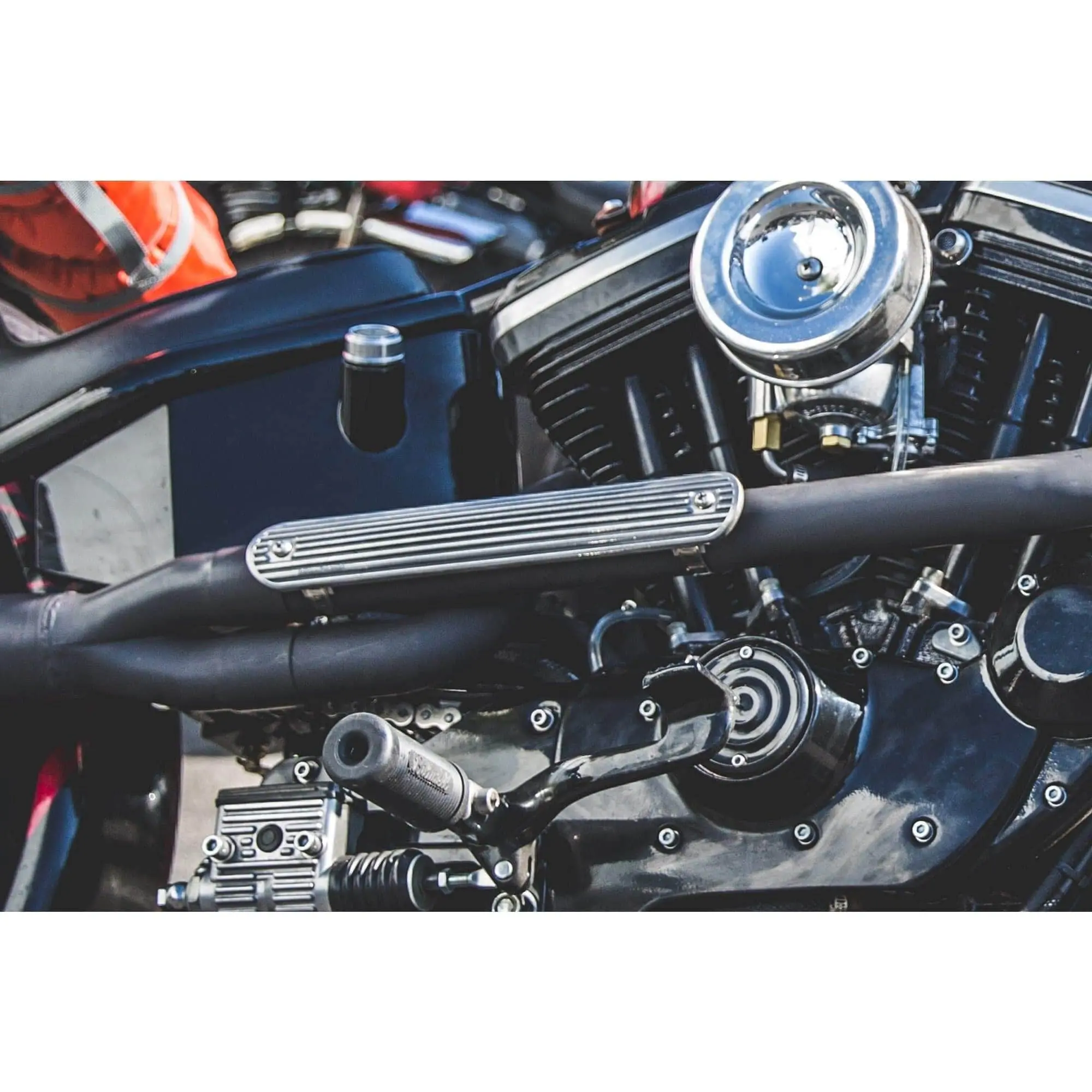 Lowbrow Customs Finned Heat Shield, 12 Inch - Image 4