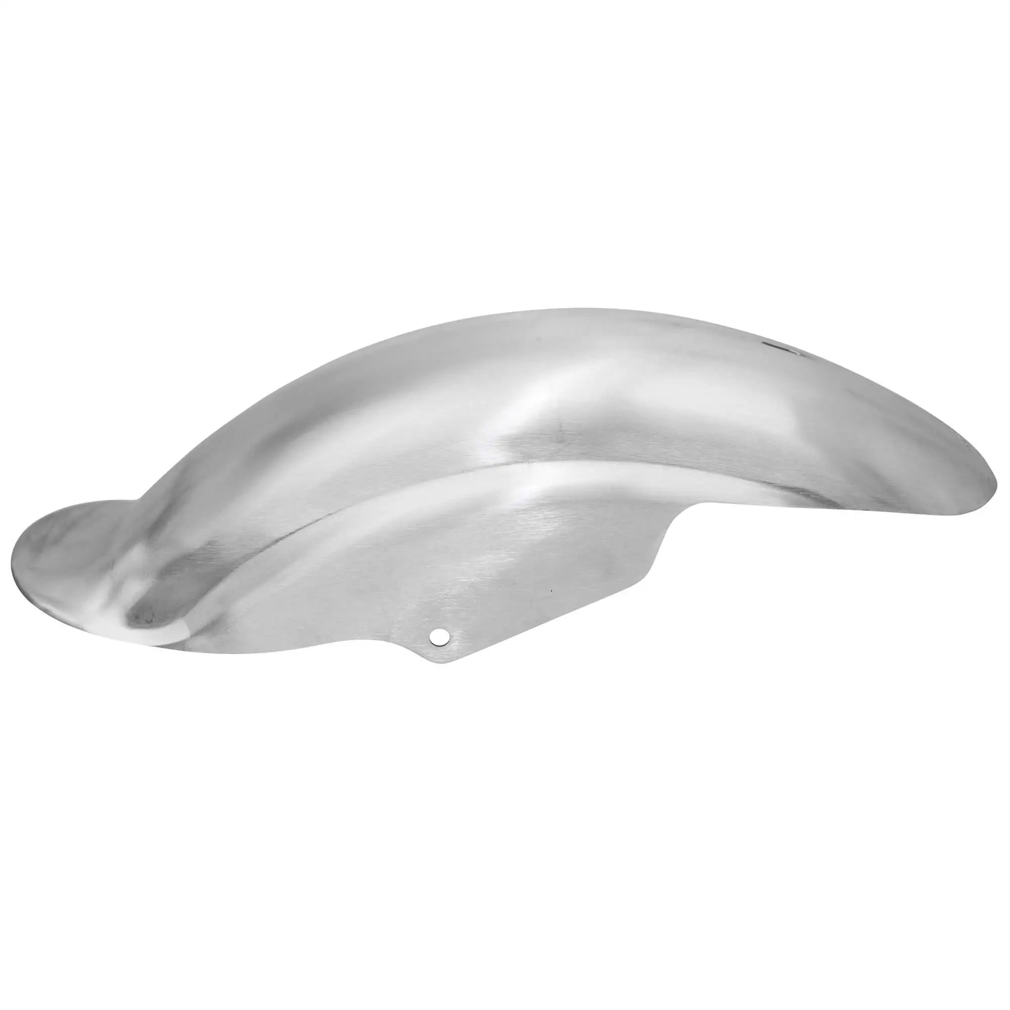 Lowbrow Customs Tsunami Fender - Raw Aluminum - 2004 And Up Sportsters - Image 2