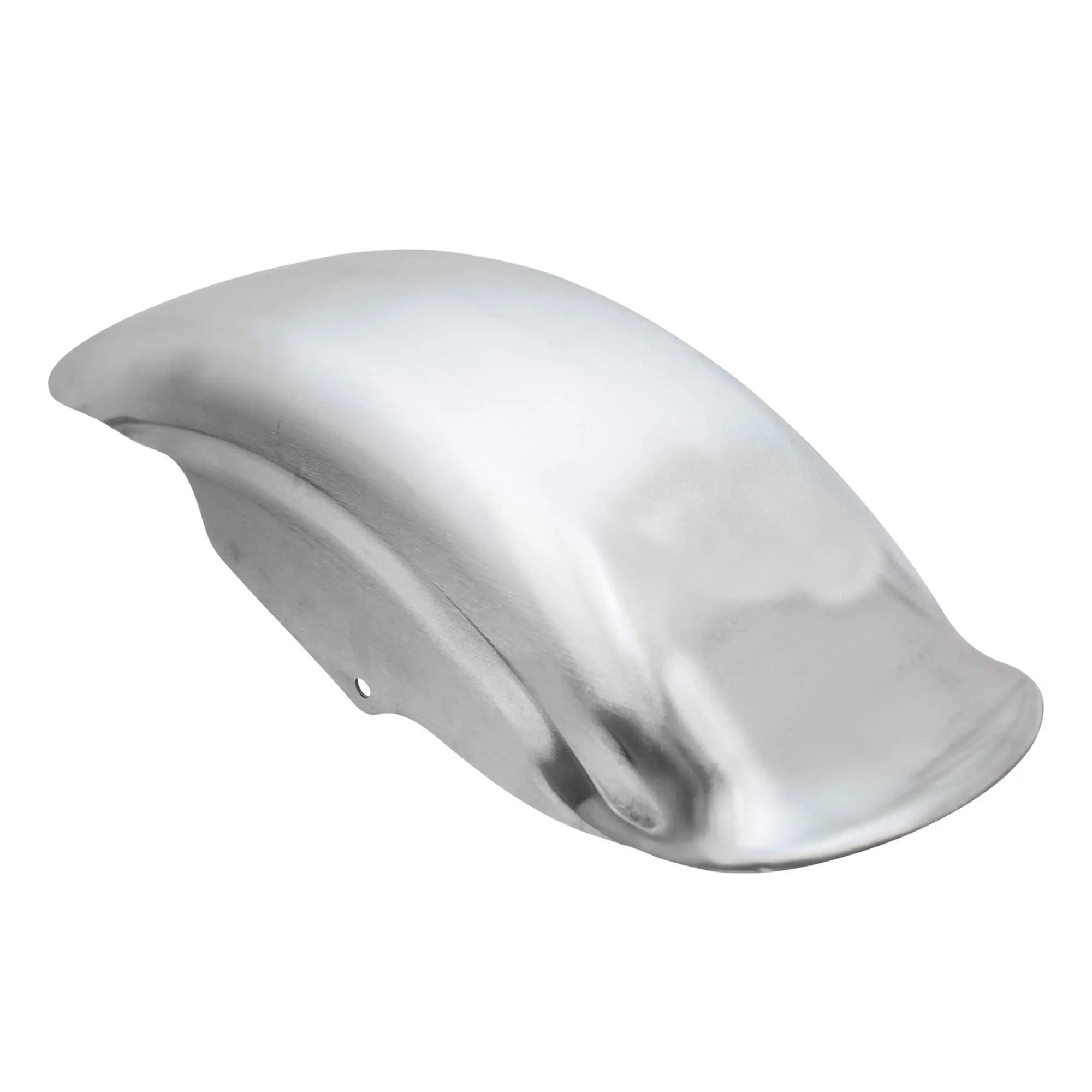 Lowbrow Customs Tsunami Fender - Raw Aluminum - 2004 And Up Sportsters