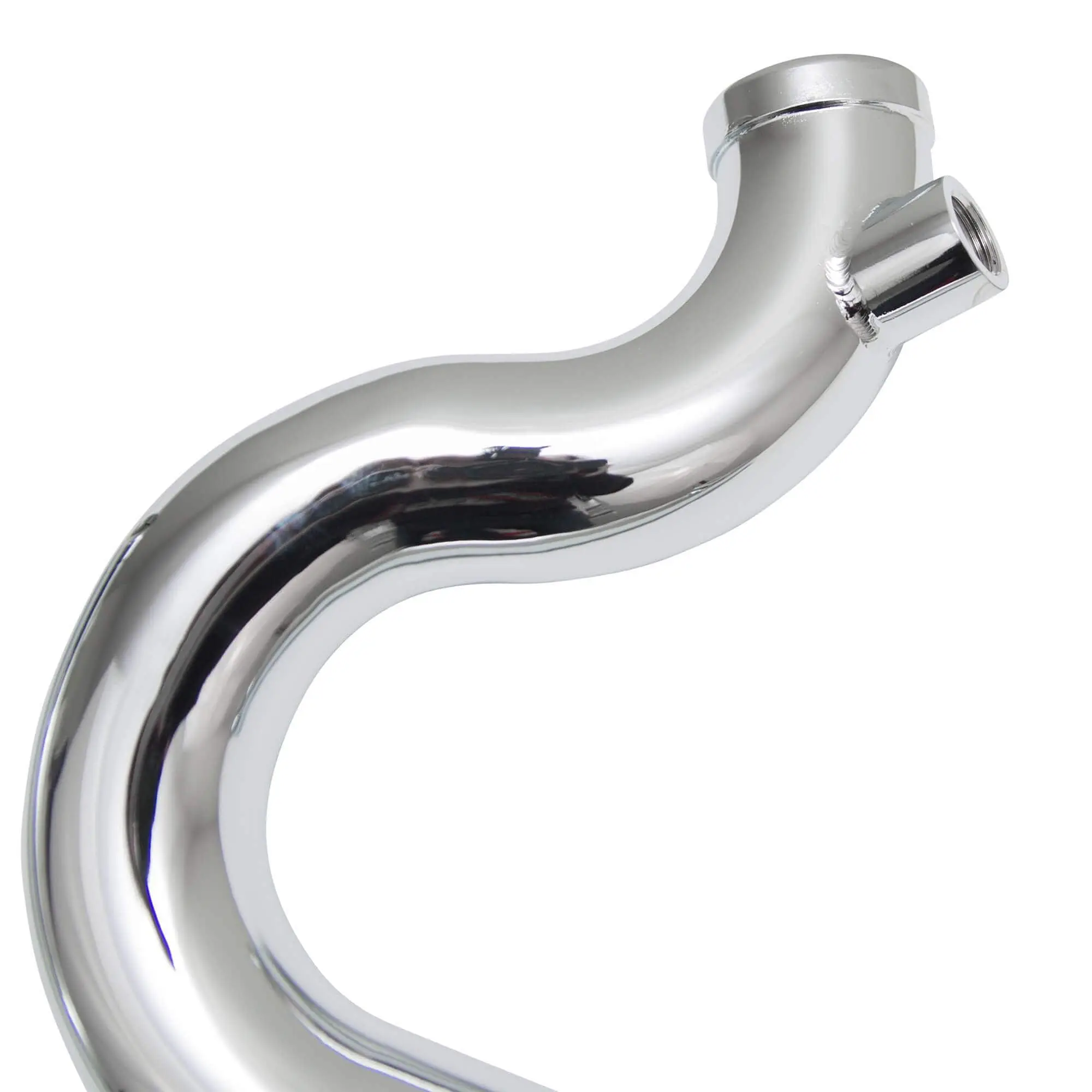 Lowbrow Customs Shotgun Exhaust Pipes 2004-21 Harley-Davidson Sportster XL Chrome - Image 6