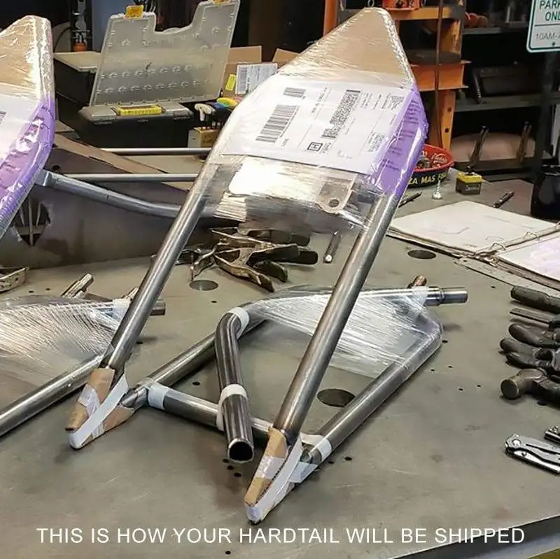 Voodoo Vintage Fabrication Harley Davidson Ironhead Sportster 1964 - 1981 Hardtail Rear Frame Section MK52 - Image 2