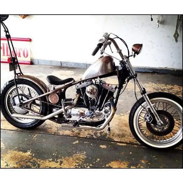 Voodoo Vintage Fabrication Harley Davidson Ironhead Sportster 1964 - 1981 Hardtail Rear Frame Section MK52 - Image 15
