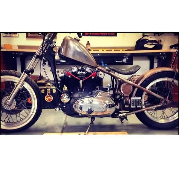 Voodoo Vintage Fabrication Harley Davidson Ironhead Sportster 1964 - 1981 Hardtail Rear Frame Section MK52 - Image 16