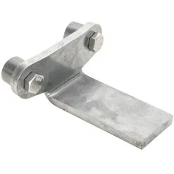 Lowbrow Customs Weld-On Upper Fender Mount Tab For Curved And Ribbed Motorcycle Fenders