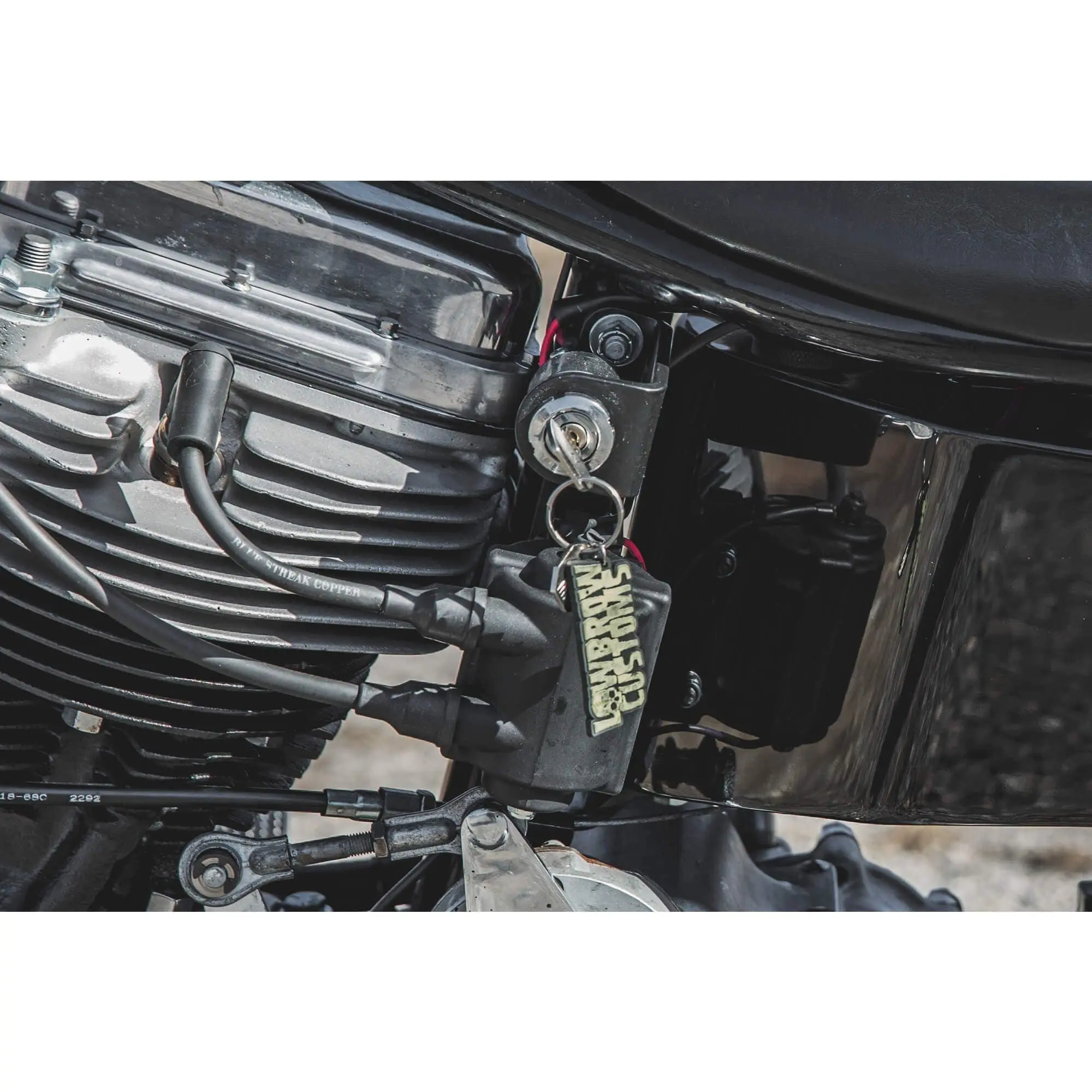 Gasbox Coil And Ignition Switch Universal Mount - Harley Davidson Big Twin 1948-1984 - Image 7