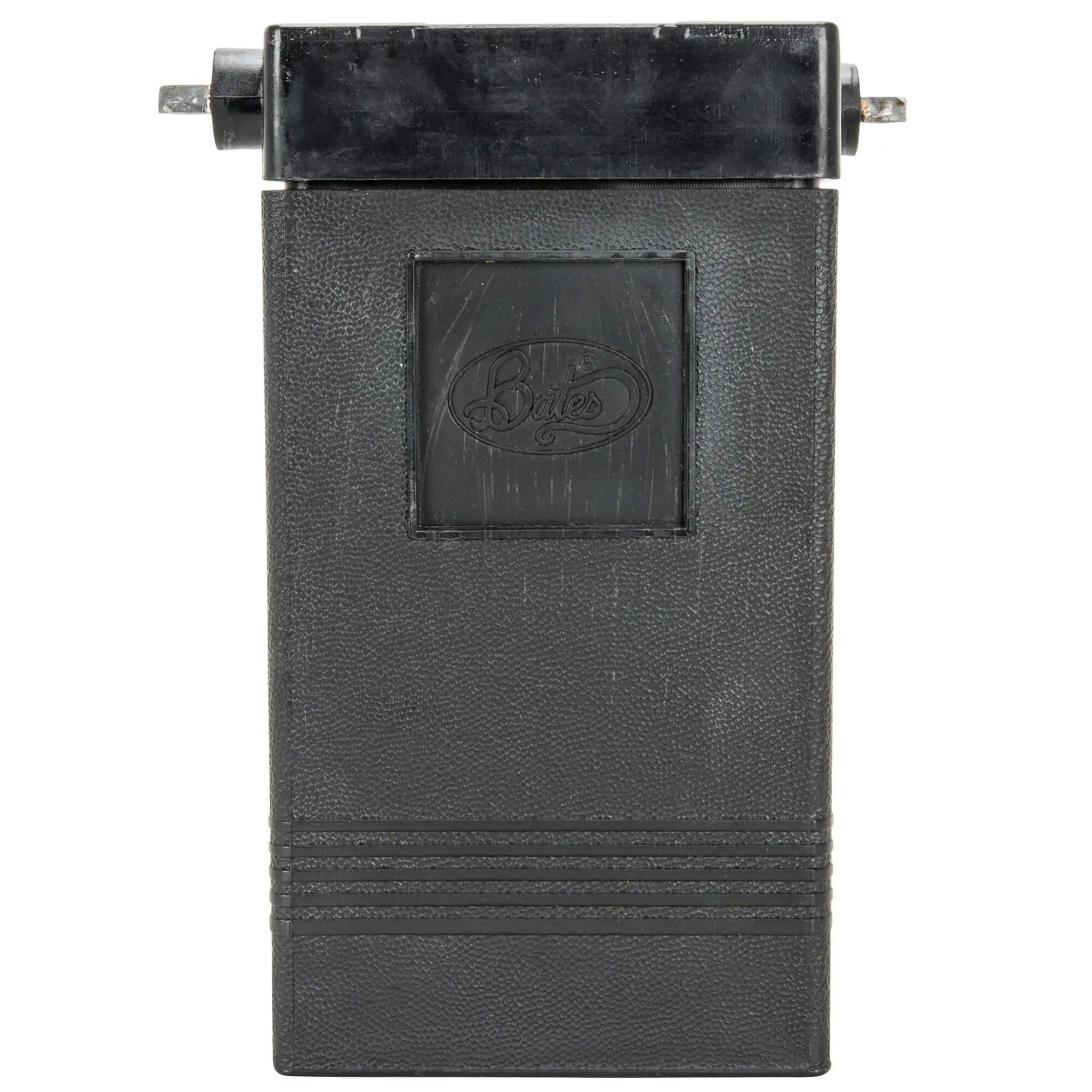 Bates BattBoy Battery Box For Modern Gel Or Li-Ion Batteries Fits OEM-style Harley-Davidson Horseshoe Oil Tanks - Image 2