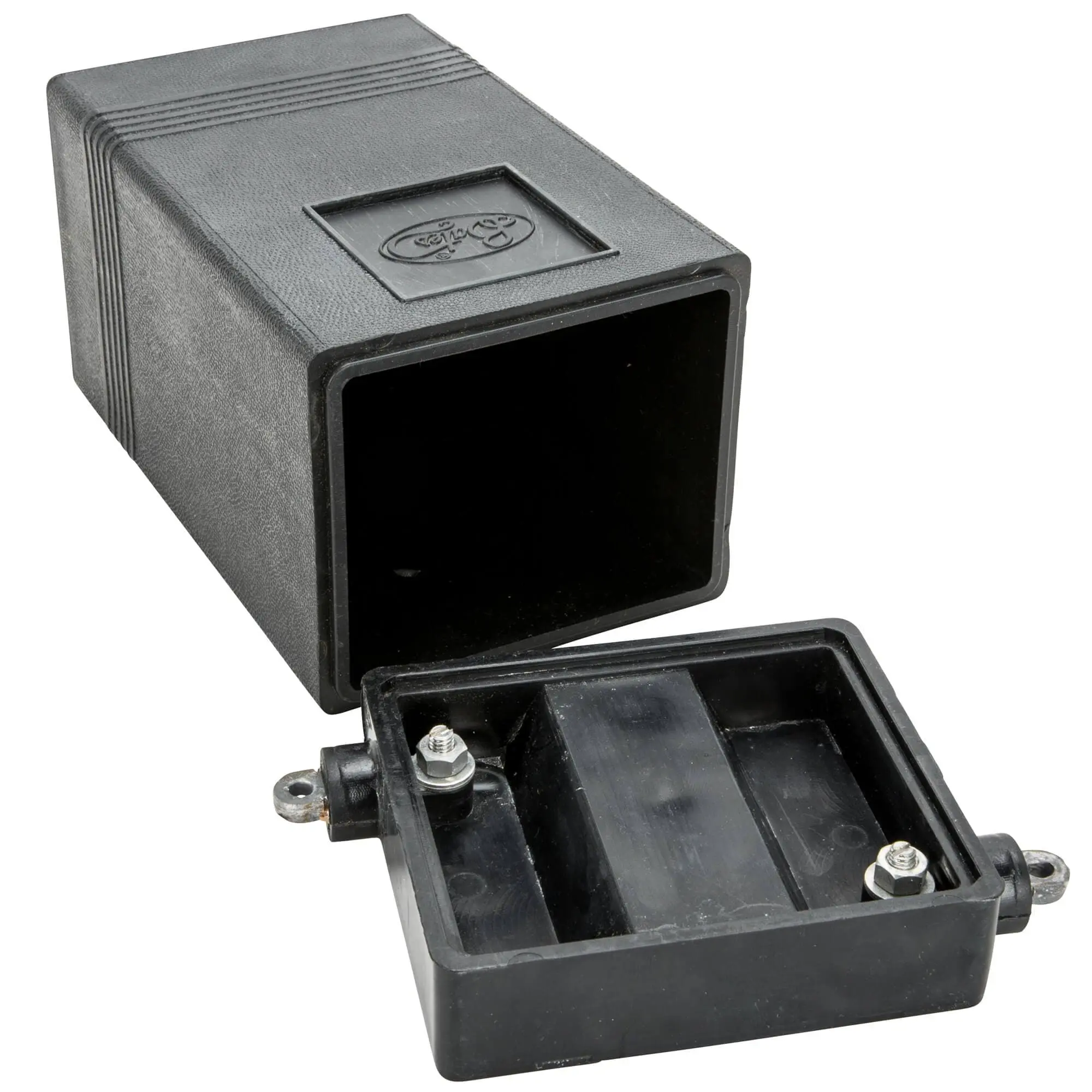 Bates BattBoy Battery Box For Modern Gel Or Li-Ion Batteries Fits OEM-style Harley-Davidson Horseshoe Oil Tanks - Image 3