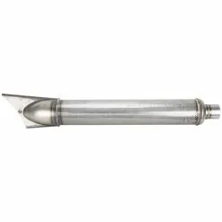 Gasbox Rocket Tip Muffler 1941-1949 Harley-Davidson Knuckleheads And 74 And 80 Ci Flathead Models - Bare Steel OEM # 65251-41