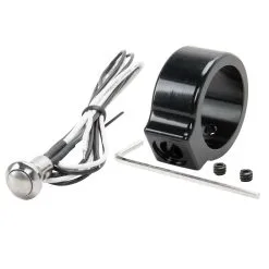 Cycle Standard Prime 1 Inch Handlebar Switch Kit - Single Mini Switch - Black