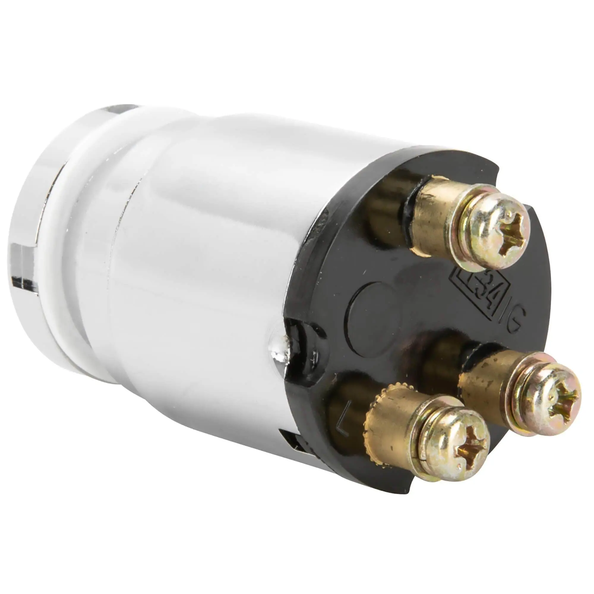 Cycle Standard 3 Position Ignition Key Switch Replaces Harley-Davidson OEM #71425-77 - Chrome Body / Chrome Bezel - Image 4