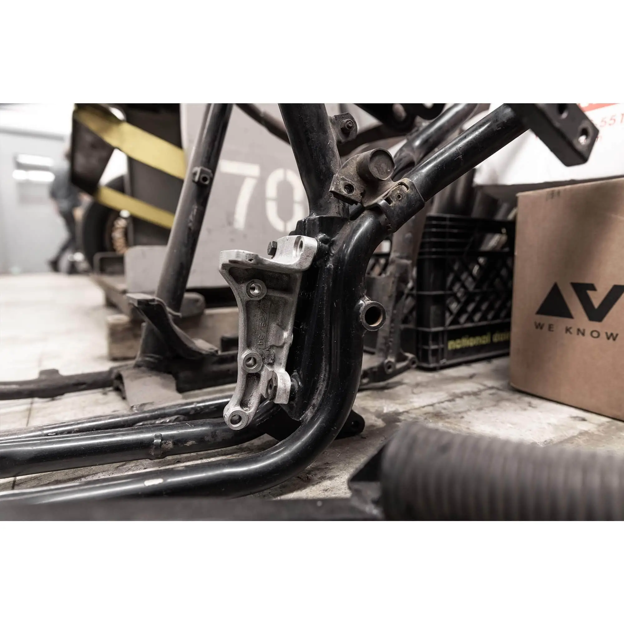 Cycle Standard Rear Motor Engine Mount 1967-1981 Harley Davidson Ironhead Sportster OEM 16203-67 - Image 9