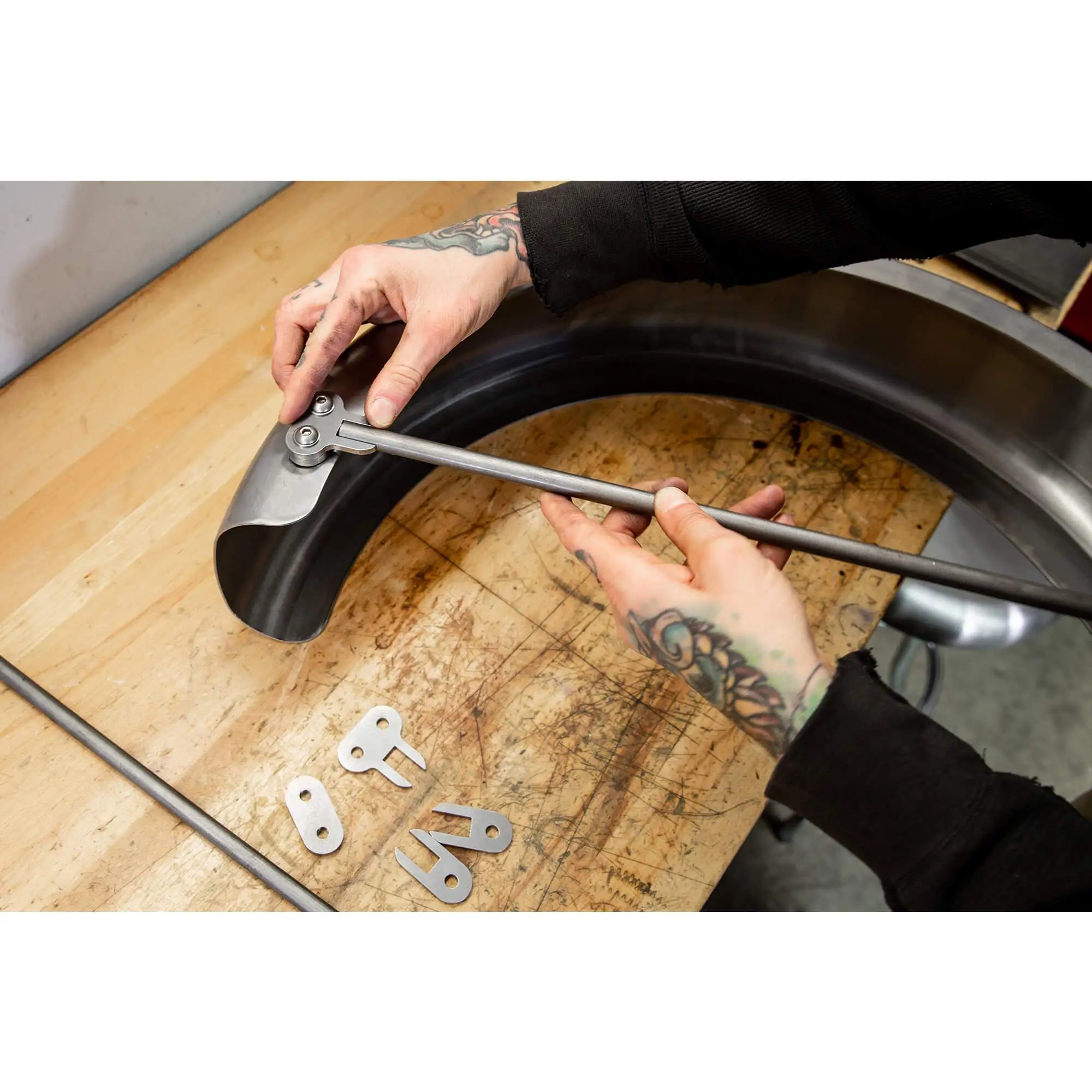 Lowbrow Customs DIY Motorcycle Fender Mounting Strut Kit 2.0 - Image 4