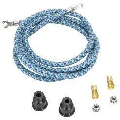 FNA Custom Cycle Spark Plug Wire Kits - Blue Explosion