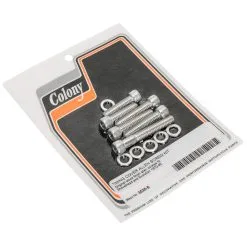 Colony #3535-6 Timing Cover Screw Kit 1970-92 Harley-Davidson Shovelhead And Evolution