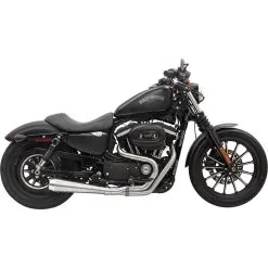 Bassani Xhaust Road Rage 3 2 Into 1 Exhaust System - Stainless - 2004-Up Harley-Davidson Sportster XL