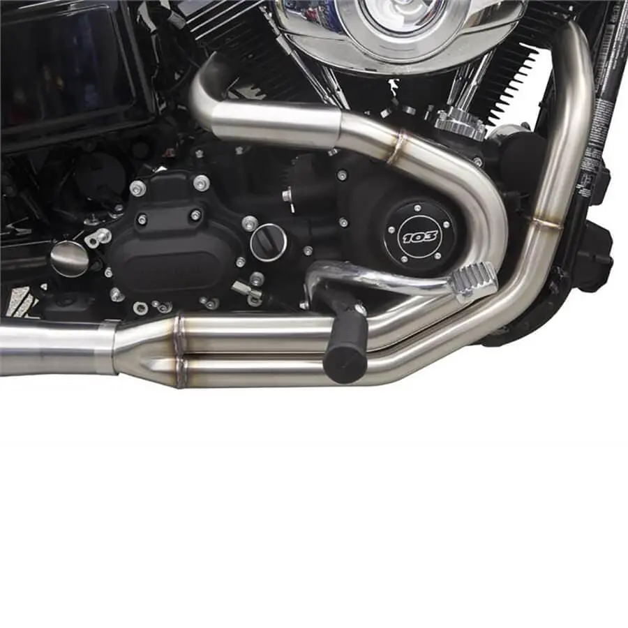 Bassani Xhaust Road Rage 3 2 Into 1 Exhaust System - Stainless - 1991 - 2017 Harley-Davidson Dynas - Image 5
