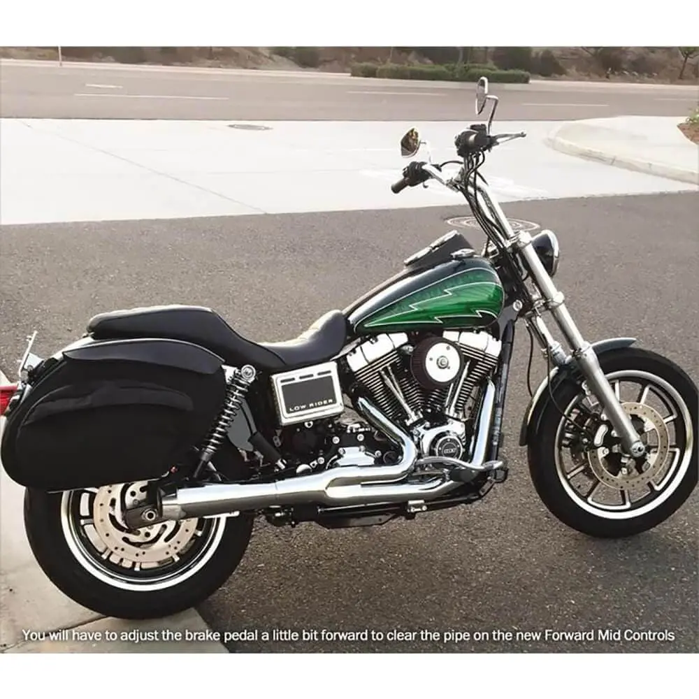 Bassani Xhaust Road Rage Short 2 Into 1 Exhaust System - Chrome - 2006-2017 Harley-Davidson Dynas - Image 6