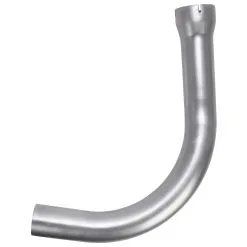 Gasbox Front Exhaust Pipe 1948-1965 Harley-Davidson Panhead - Bare Steel - OEM# 65440-48