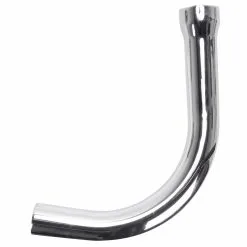 Gasbox Front Exhaust Pipe 1948-1965 Harley-Davidson Panhead - Chrome - OEM# 65440-48