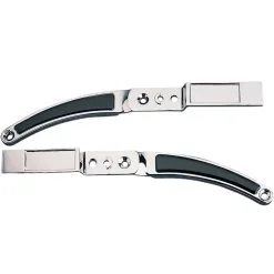 DRAG Specialties Chrome Rear Fender Strut Set - 1982-85 Harley-Davidson Sportster XL