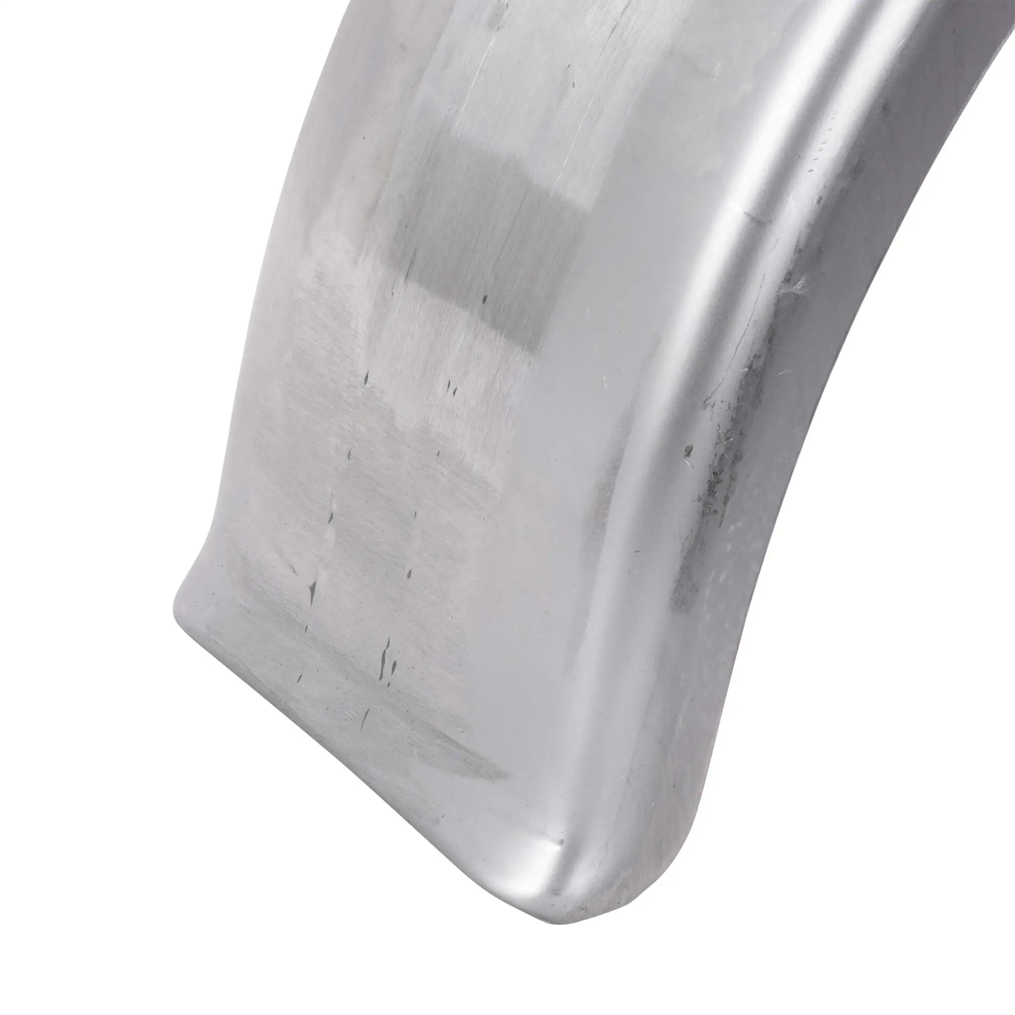 Cycle Standard 7.5 Inch Wide Flat Trailer Fender With Bobbed End - Steel - Image 3