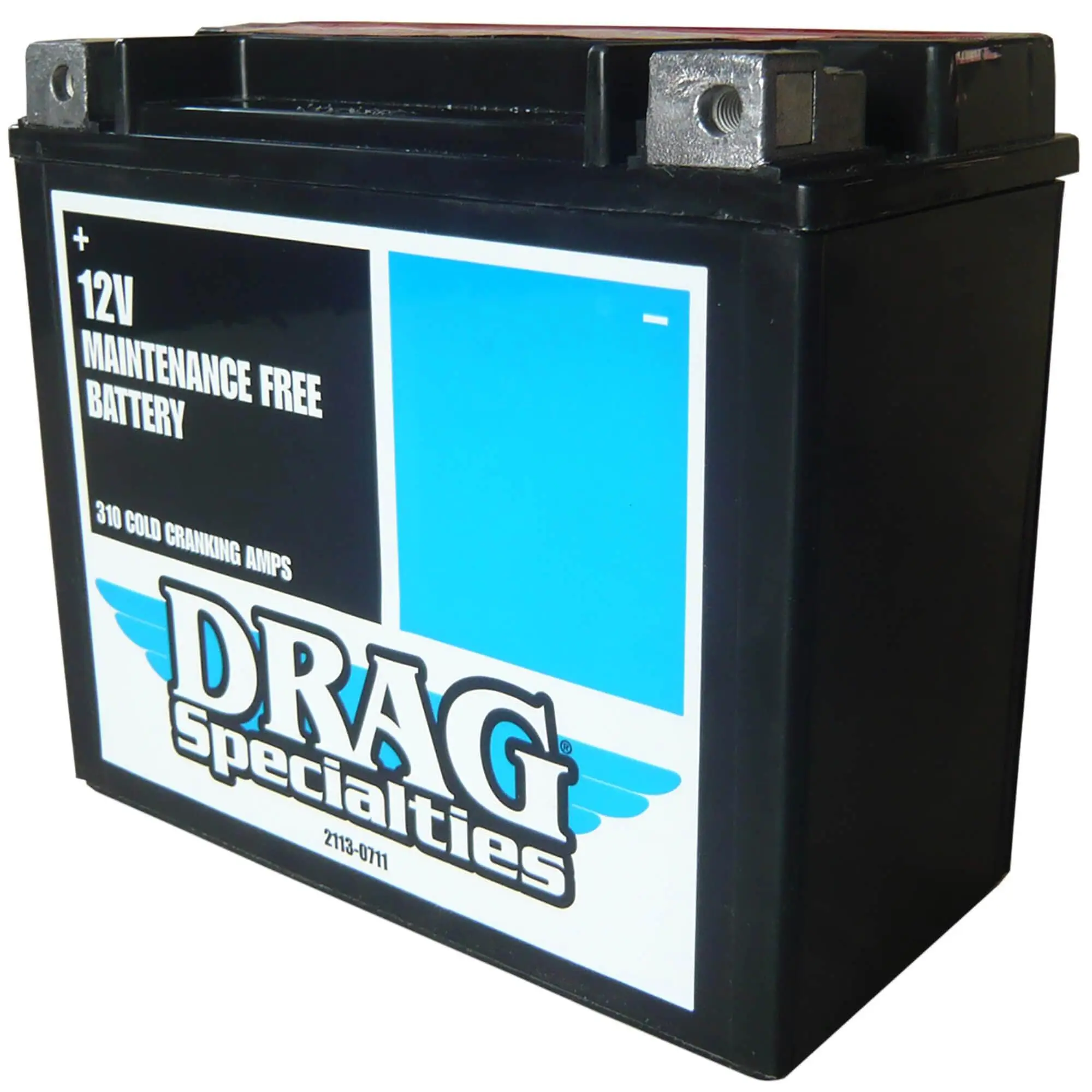 DRAG Specialties AGM Maintenance Free Battery 1986-1996 Harley-Davidson Sportster XL - Image 3