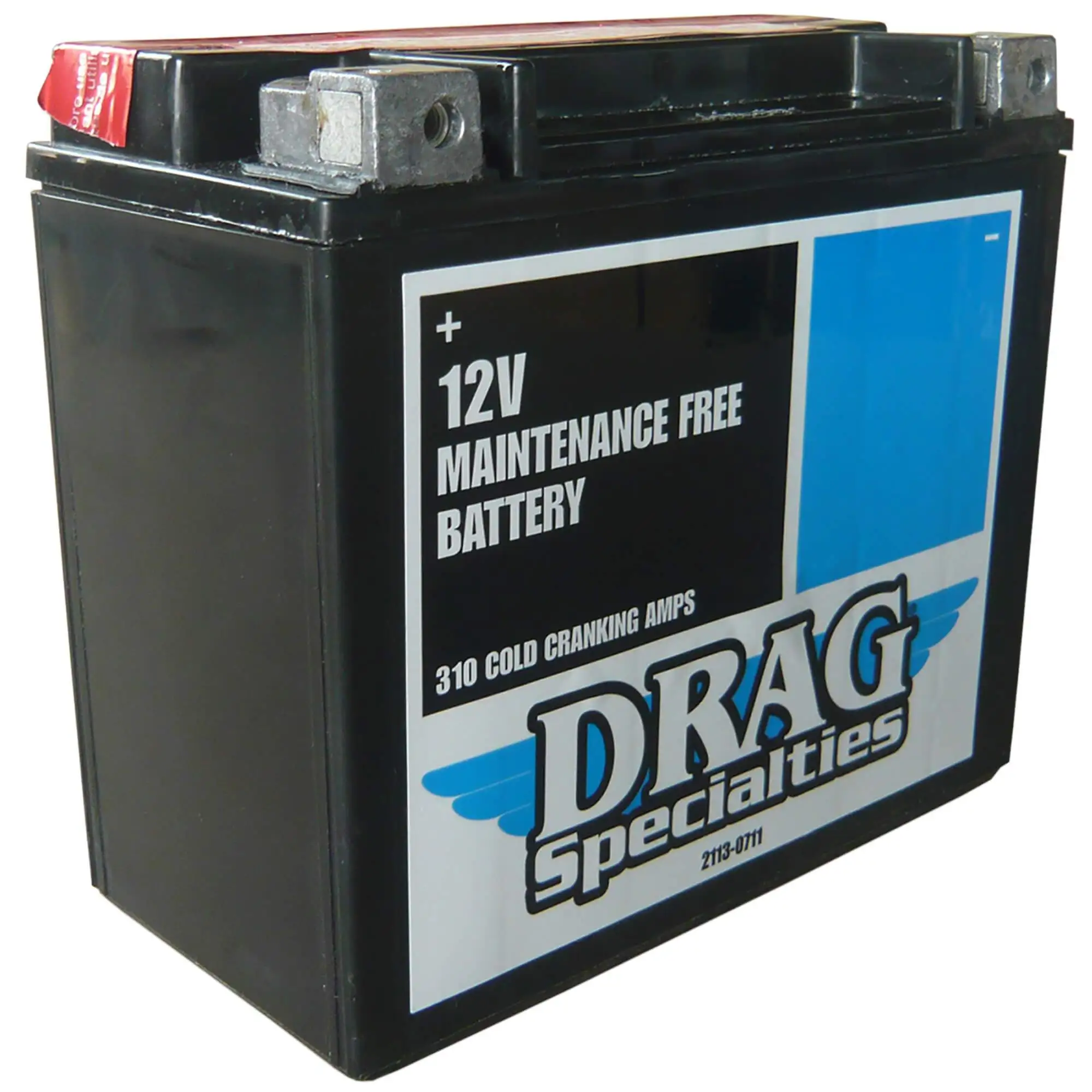DRAG Specialties AGM Maintenance Free Battery 1986-1996 Harley-Davidson Sportster XL - Image 2