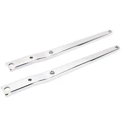 Cycle Standard Rear Fender Strut Set - 1973-1978 Harley-Davidson Sportster XL - No Turn Signals