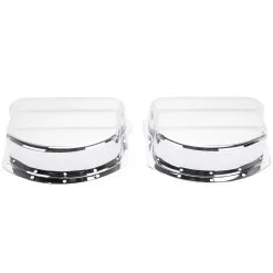 Cycle Standard Rocker Box Covers - Chrome - 1948-65 Harley-Davidson Panhead