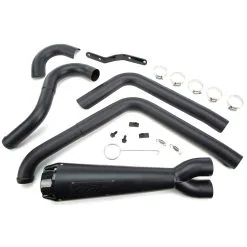 Two Brothers Racing Exhausts Comp-S 2 Into 1 Exhaust System - Black - 1999-2005 Harley-Davidson Dyna