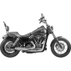 Two Brothers Racing Exhausts Comp-S Gen-2 2 Into 1 Exhaust System - Brushed - 2006-2017 Harley-Davidson Dyna