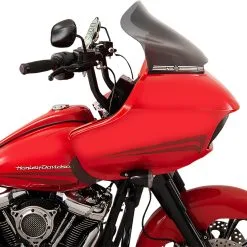 Klock Werks Sport Flare Windshield - 14 Inch - Dark Smoke - 2015-Up Harley-Davidson FLTR Models