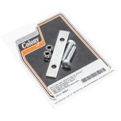Colony #3646-5 Ignition Coil Mounting Plate Kit 1965-84 Harley-Davidson FL FX XL