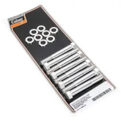 Colony #3648-16 CAD Plated Headbolt Set 1957-72 Harley-Davidson Sportster XL