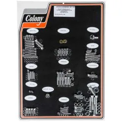 Colony #1004 Complete Show Bike Kit Chrome Allen Hardware Harley 1992-99 Softail