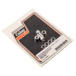 Colony #2046-8 Voltage Regulator Mounting Kit Chrome Allen Harley Softail 2000-up