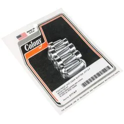 Colony #2177-8-P Footrest Gear Shifter Smooth Chrome Allen Mounting Kit Harley VRSC 2002-up