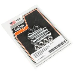 Colony #2271-8-P Front Fender Smooth Chrome Allen Mounting Kit Harley Sportster 1984-up