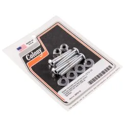 Colony #2274-10 Rear Fender Chrome Button Allen Mounting Kit Harley Sportster 2004-up