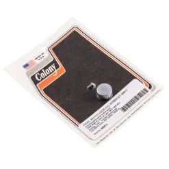 Colony #2560-2 Panel Switch Chrome Knob And Screw Kit Harley Big Twins 45s