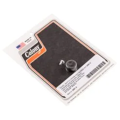 Colony #2561-2 Panel Switch Parkerized Knob And Screw Kit Harley Big Twin 45s