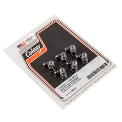 Colony #2858-6 Grease Fitting Parkerized OEM 9853 90 Degree Harley 6 Pack