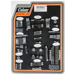 Colony #7920 Complete Show Bike Kit Chrome Acorn Hardware Harley 87-88 Softail