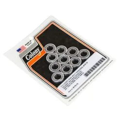 Colony #8170-10 Cylinder Head Bolt Washers CAD Plated OEM 6469 Fits All 1948-up Harley-Davidsons