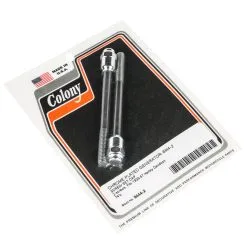 Colony #8444-2 Generator Chrome Cap Screw Set Harley Davidson 1936-57 Knuckle Pan