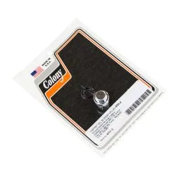 Colony #8701-2 Tappet Oil Screen Plug Chrome Harley Big Twins 1970-80 OEM #657