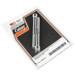 Colony #8787-2-P Generator Smooth Chrome Allen Screw Kit Harley Sportster 1971-1985