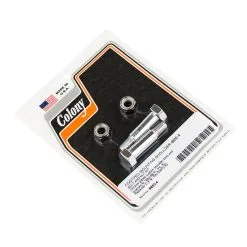 Colony #8850-4 Footpeg Mounting Shoulder Bolt & Nut Kit Chrome Harley OEM 50970-52